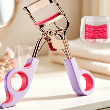 Non-slip Dual-spring Eyelash Curler for Long-lasting Curl
