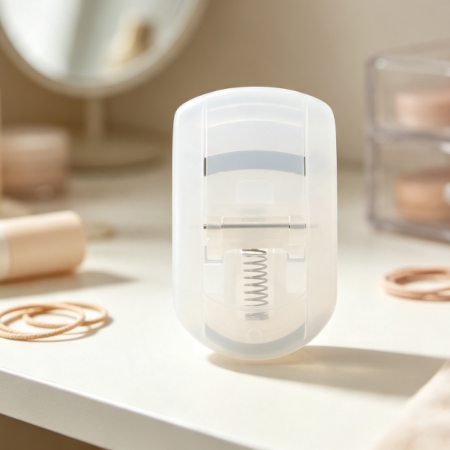 Portable Curved Eyelash Curler for Various Eye Shapes