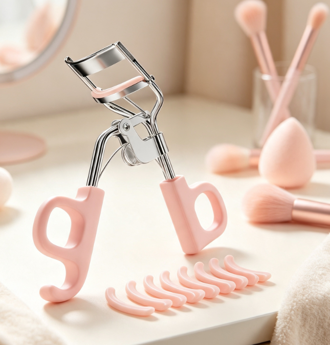 Vegan Eyelash Curler with Special Curve for Long-lasting Curl
