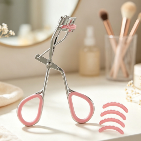 Multi-color Silicone Pad Eyelash Curler for Various Eye Shapes