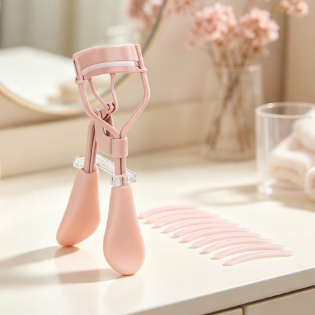 Wide-angle Stainless Steel Curler with 3-Hardness Replacement Pads