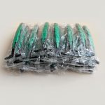 Individually packaged three-blade razor