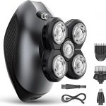 Men's Full-Body Waterproof Rotary Electric Shaver