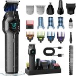 Magnetic Head IPX7 Waterproof Electric Hair Clipper