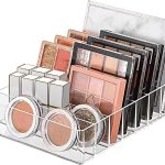 Clear Acrylic 7-Slot Palette Organiser for Vanity
