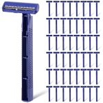 Double-blade stainless steel disposable razor