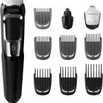 10-Accessories Lithium-Battery Electric Shaver Set