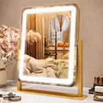 58 x 46 cm LED Mirror with Detachable Magnifier, Plug-In