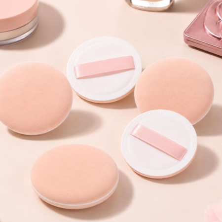 Round Cushion Puff (Soft, Skin-Friendly, Durable)