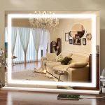 Green 17 cm Desk Mirror with U-Bracket Stand
